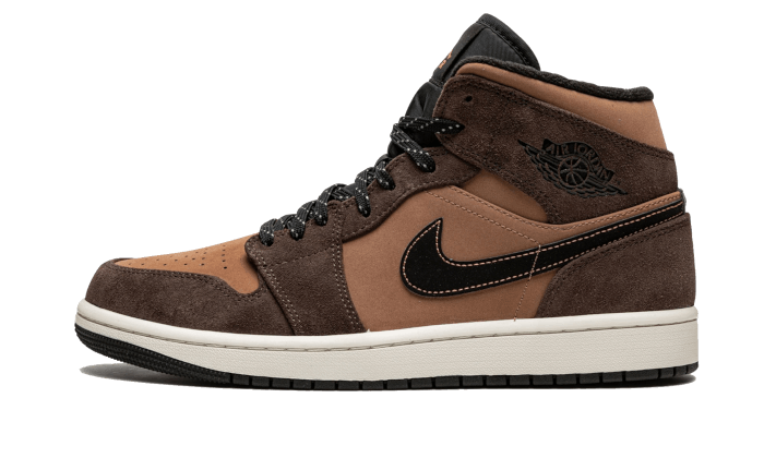 Air Jordan 1 Mid Erdbraun
