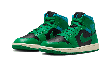 Air Jordan Air Jordan 1 Mid Lucky Green Aquatone - BQ6472-033