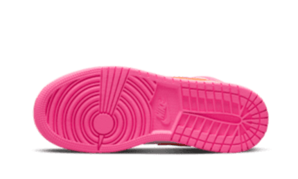 Air Jordan Air Jordan 1 Mid Pinksicle Safety Orange - DX3240-681
