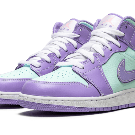 Air Jordan Air Jordan 1 Mid Purple Aqua - 554725-500