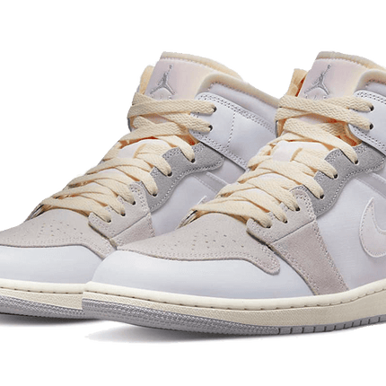 Air Jordan Air Jordan 1 Mid SE Craft Inside Out White Grey - DM9652-100 / DQ3726-100
