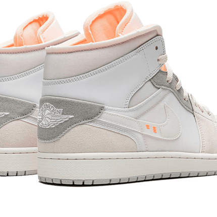 Air Jordan Air Jordan 1 Mid SE Craft Inside Out White Grey - DM9652-100 / DQ3726-100
