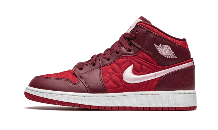 Air Jordan Air Jordan 1 Mid SE Red Quilt - AV5174-600