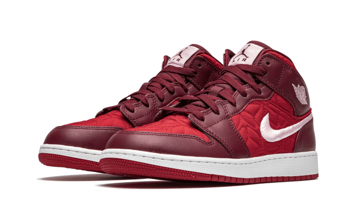 Air Jordan Air Jordan 1 Mid SE Red Quilt - AV5174-600