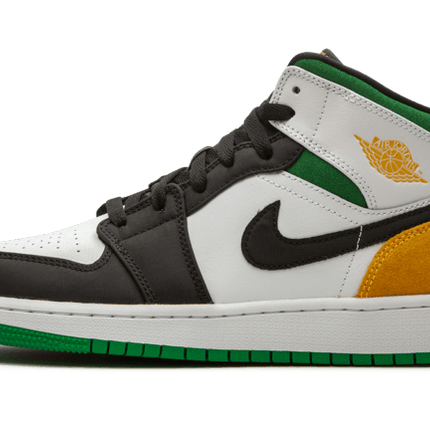 Air Jordan Air Jordan 1 Mid SE White Laser Orange Lucky Green - 852542-101 / BQ6931-101