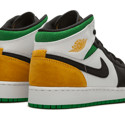Air Jordan Air Jordan 1 Mid SE White Laser Orange Lucky Green - 852542-101 / BQ6931-101