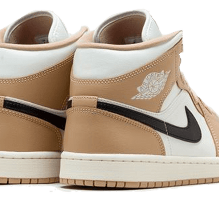 Air Jordan Air Jordan 1 Mid Tan Black - BQ6472-103