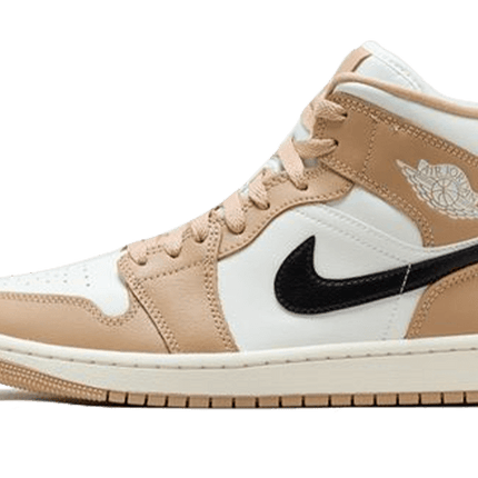 Air Jordan Air Jordan 1 Mid Tan Black - BQ6472-103