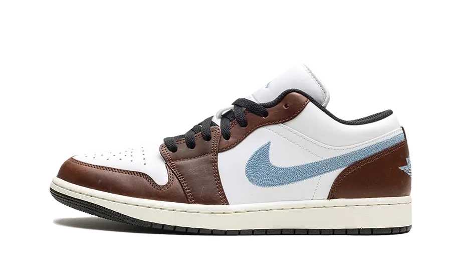 Air Jordan 1 Retro Low Braun Blau Grau