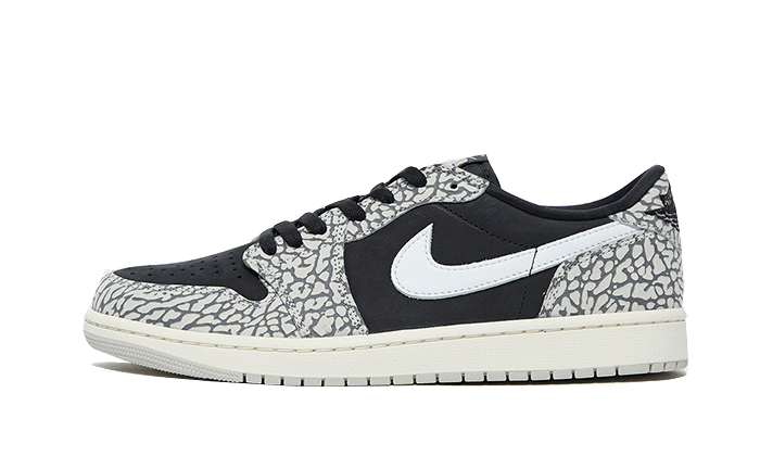 Air Jordan 1 Retro Low OG Schwarzzement