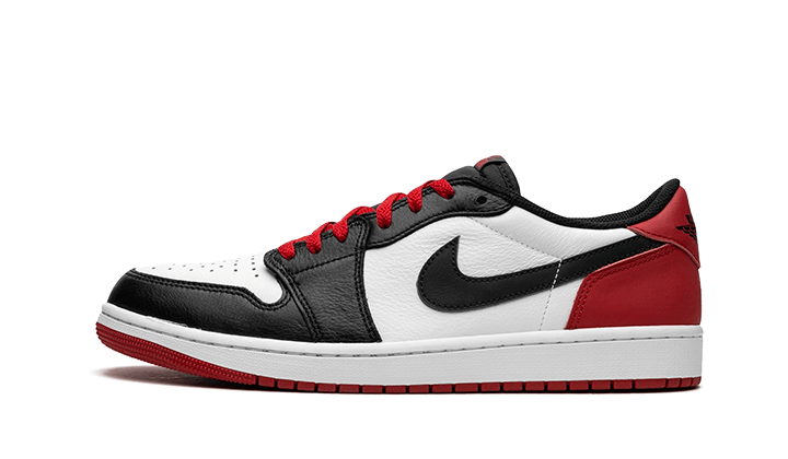 Air Jordan 1 Retro Low OG Schwarze Zehenpartie