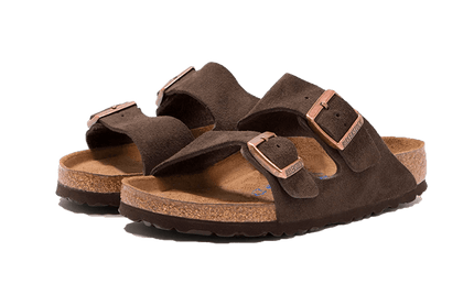 Birkenstock Birkenstock Arizona Suede Leather Soft Footbed Mocha - 0951311/0951313