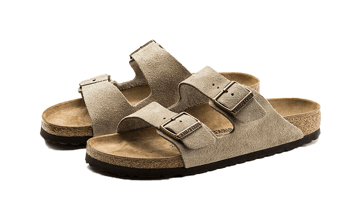 Birkenstock Birkenstock Arizona Suede Leather Taupe - 0051461/0051463