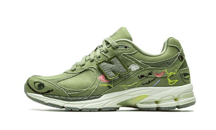 New Balance 2002R Bryant Giles Olivgrün