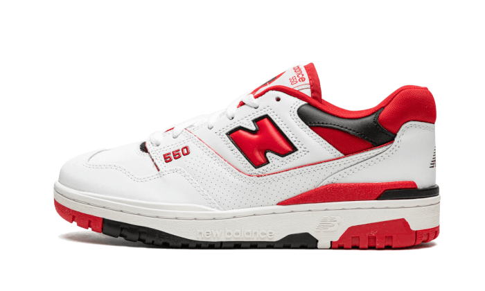 New Balance 550 Weiß Rot