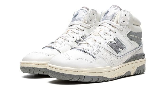 New Balance New Balance 650R Aimé Leon Dore White Grey - BB650RA1