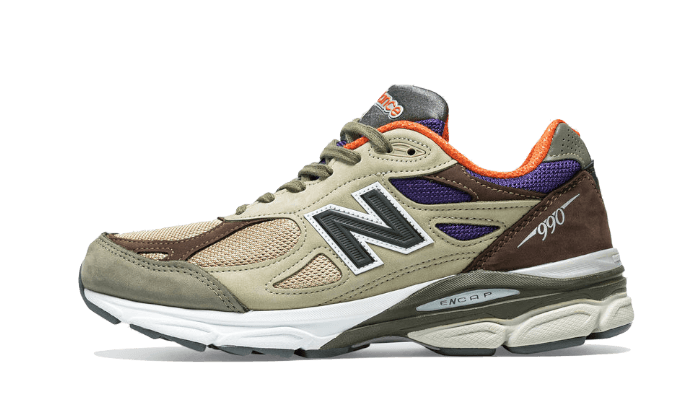 New Balance 990 V3 Made In USA Tan Blue