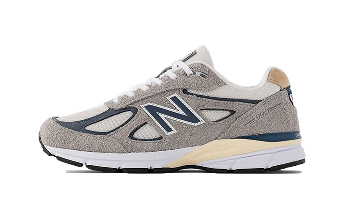 New Balance 990 V4 Made In USA Gray Suede