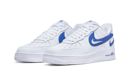Nike Nike Air Force 1 Low '07 FM Cut Out Swoosh White Game Royal - DR0143-100