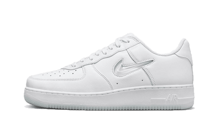 Nike Nike Air Force 1 Low '07 Retro Color of the Month Jewel Swoosh Triple White - FN5924-100