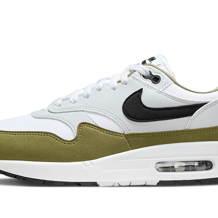 Nike Nike Air Max 1 White Black Medium Olive - FD9082-102