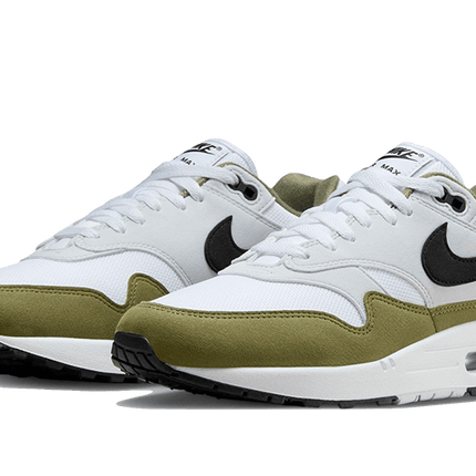 Nike Nike Air Max 1 White Black Medium Olive - FD9082-102