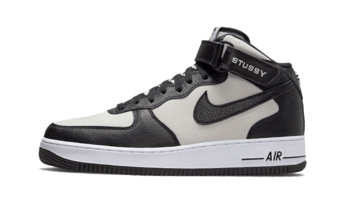 Nike Air Force 1 Mid Stussy Gray Black